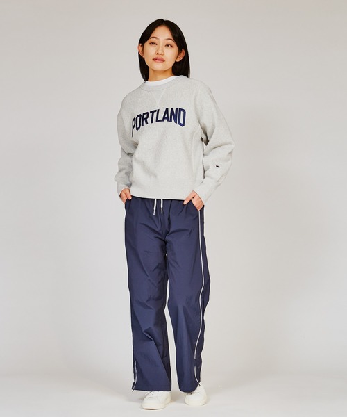 【30%OFF】チャンピオン ウィメンズ リバースウィーブ モックネック Tシャツ CW-R308 ウィメンズ リバースウィーブ(R) 22FW チャンピオン(CW-W007)