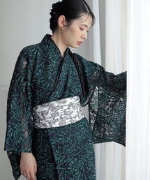 Callarus（カラルス）の「〔Callarus〕【浴衣】レースセパレート浴衣（ブラウス＋スカート＋帯）（3点セット）（浴衣）」
