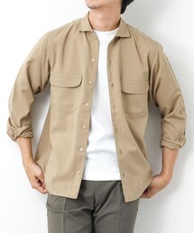 NOLLEY’S | 吸水速乾ワンピースカラーフラップポケットシャツ(シャツ/ブラウス)