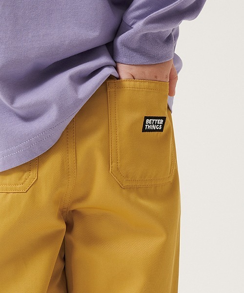 b・ROOM(ビールーム)の「スケーターパンツ(その他パンツ・キッズ・ブルーグレー/ブラック/モスグリーン/レッド/ベージュ/マスタード・100cm/110cm/120cm/130cm/140cm/150cm)」の12枚目の写真