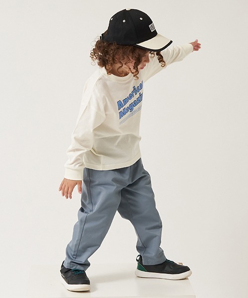 b・ROOM(ビールーム)の「スケーターパンツ(その他パンツ・キッズ・ブルーグレー/ブラック/モスグリーン/レッド/ベージュ/マスタード・100cm/110cm/120cm/130cm/140cm/150cm)」の15枚目の写真