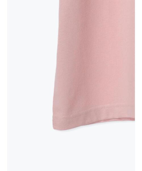 ehka sopo（エヘカソポ）の「ワンポイントハート刺繍Tシャツ（Tシャツ/カットソー・レディース・ブラック/イエロー/オフホワイト/ピンク・F）」の21枚目の写真