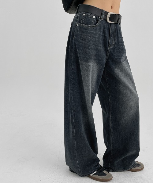 COMMASHOP コンマショップ ワイド デニム ズボン Argue Culture