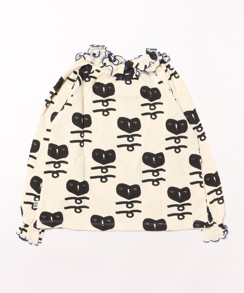 HOGAN RANCH WEAR（ホーガンランチウエア）の「ワッフルダブルカラーカットソー（Tシャツ/カットソー・キッズ・ラベンダー/ミント/ライトグレー/オフホワイト・80/90/100/110/120/130/140/150）」の12枚目の写真