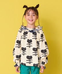 HOGAN RANCH WEAR（ホーガンランチウエア）の「ワッフルダブルカラーカットソー（Tシャツ/カットソー・キッズ）」