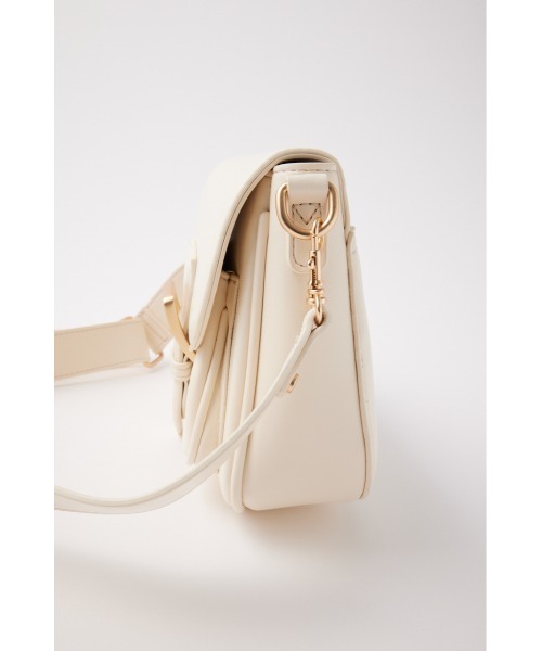 MOUSSY(マウジー)の「SADDLE SHOULDER BAG / サドルショルダーバッグ(ショルダーバッグ・レディース・ホワイト/ブラック・FREE)」の19枚目の写真