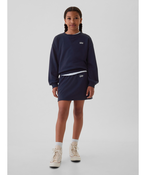 GAP(ギャップ)の「Gapミニロゴ スウェット・トレーナー (キッズ)(スウェット・キッズ・ネイビー/ライトグレー・150cm/120cm/160cm/130cm/140cm)」の7枚目の写真