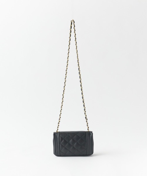 AULENTTI/オウレンティ CUOIO SCURO レザーショルダーバッグ