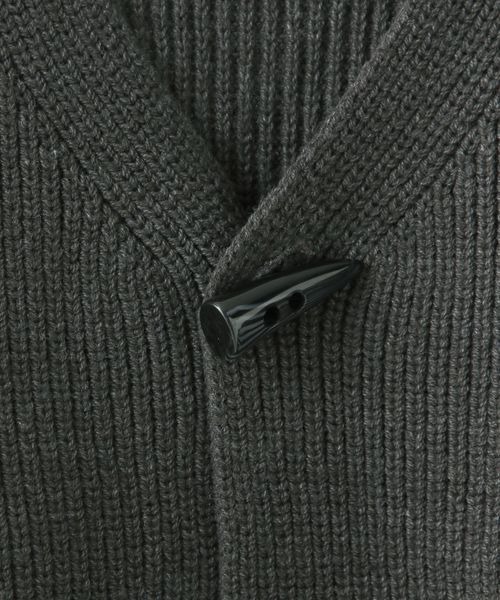 LOWRYS FARM(ローリーズファーム)の「アゼベーシックカーディガン 145394(カーディガン/ボレロ・キッズ・アイボリー/チャコールグレー・110cm/120cm/130cm/140cm/150cm)」の10枚目の写真