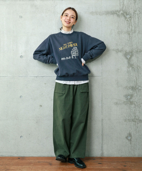 PAR ICI（パーリッシィ）の「PENGUIN NIGHT PARADE スウェット