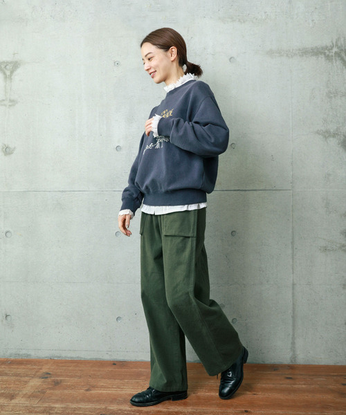 PAR ICI(パーリッシィ)の「PENGUIN NIGHT PARADE スウェット(スウェット・レディース・レッド/ホワイト/ネイビー・FREE)」の10枚目の写真