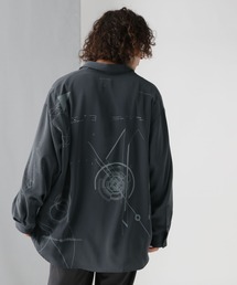 HARE | ドローイングモチーフシャツLS(HARE)(シャツ/ブラウス)