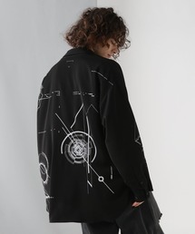 HARE | ドローイングモチーフシャツLS(HARE)(シャツ/ブラウス)