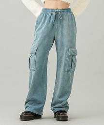 LOOSE FIT SWEAT CARGO PANTS