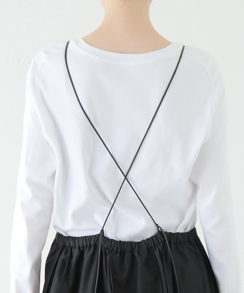 leur logette(ルルロジェッタ)の「【leur logette/ルールロジェット】 airy taffeta camisole dress 06659(ワンピース・レディース・ブラック・1)」の7枚目の写真