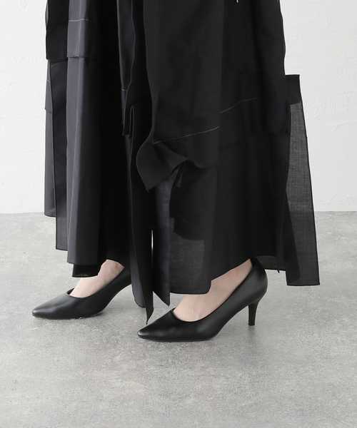 leur logette(ルルロジェッタ)の「【leur logette/ルールロジェット】 airy taffeta camisole dress 06659(ワンピース・レディース・ブラック・1)」の12枚目の写真