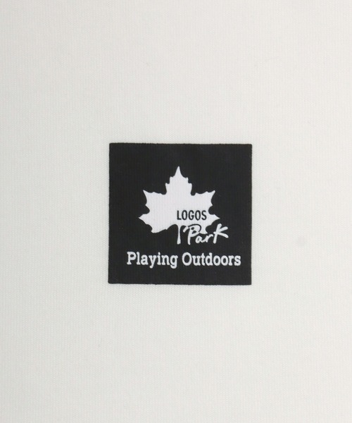 LOGOS(ロゴス)の「LOGOS/ロゴス ボックスロゴプリント ロンT 長袖 レディース メンズ(Tシャツ/カットソー・メンズ・ベージュ/レンガ/オフホワイト/ダークグリーン/ブルーグリーン/カーキ/ブラック/ネイビー・M/L/LL)」の21枚目の写真