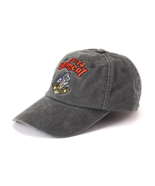 AVIREX（アヴィレックス）の「TOM CAT PIGMENT LOW CAP / トムキャット ピグメント ロウ キャップ / AVIREX / アヴィレックス（キャップ・メンズ・ブラック/ベージュ/ネイビー/チャコールグレー・F）」の13枚目の写真