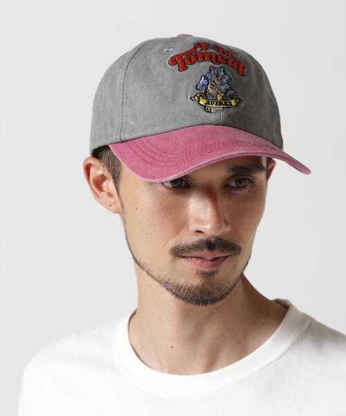 AVIREX（アヴィレックス）の「TOM CAT PIGMENT LOW CAP / トムキャット ピグメント ロウ キャップ / AVIREX / アヴィレックス（キャップ・メンズ・ブラック/ベージュ/ネイビー/チャコールグレー・F）」の5枚目の写真