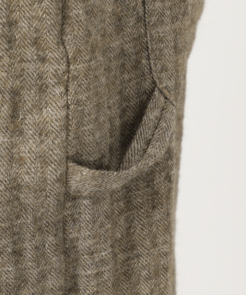 m's braque（エムズブラック）の「Ms BRAQUE for BOUCLE リネンウール