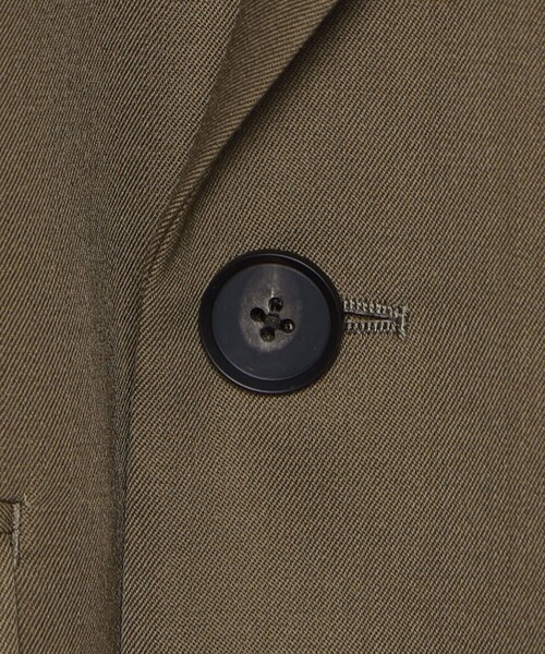 H　BEAUTY&YOUTH UNITED ARROWS（エイチビューティーアンドユースユナイテッドアローズ）の「＜H＞ギャバ ダブルブレストジャケット（テーラードジャケット・レディース・モカ/ブラック・S）」の13枚目の写真
