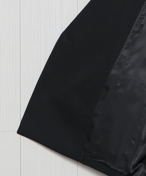 H　BEAUTY&YOUTH UNITED ARROWS（エイチビューティーアンドユースユナイテッドアローズ）の「＜H＞ギャバ ダブルブレストジャケット（テーラードジャケット・レディース・モカ/ブラック・S）」の17枚目の写真