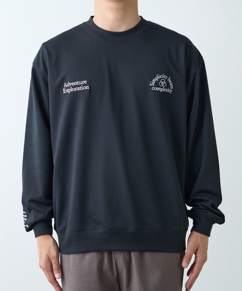 CIAOPANIC TYPY（チャオパニックティピー）の「刺繍ロンTee（Tシャツ/カットソー・メンズ・ライトグレー/グリーン/ネイビー/ブラック・MEDIUM/LARGE）」の18枚目の写真