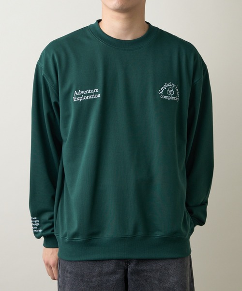 CIAOPANIC TYPY（チャオパニックティピー）の「刺繍ロンTee（Tシャツ/カットソー・メンズ・ライトグレー/グリーン/ネイビー/ブラック・MEDIUM/LARGE）」の11枚目の写真