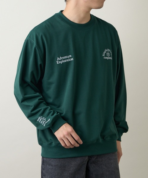 CIAOPANIC TYPY（チャオパニックティピー）の「刺繍ロンTee（Tシャツ/カットソー・メンズ・ライトグレー/グリーン/ネイビー/ブラック・MEDIUM/LARGE）」の12枚目の写真