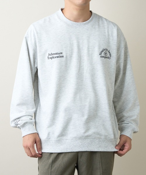 CIAOPANIC TYPY（チャオパニックティピー）の「刺繍ロンTee（Tシャツ/カットソー・メンズ・ライトグレー/グリーン/ネイビー/ブラック・MEDIUM/LARGE）」の5枚目の写真