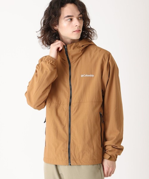 Columbia（コロンビア）の「撥水 UVカット Columbia／メンズ ヴィザボナパスII ジャケット／コロンビア（ナイロンジャケット・メンズ・ネイビー/ボルドー/ブラック/グリーン/ブラウン/ベージュ/グリーン系その他/ブルー/グレー/ブルー系その他/ライトブラウン/ダークグリーン・S/L/XL/M）」の4枚目の写真