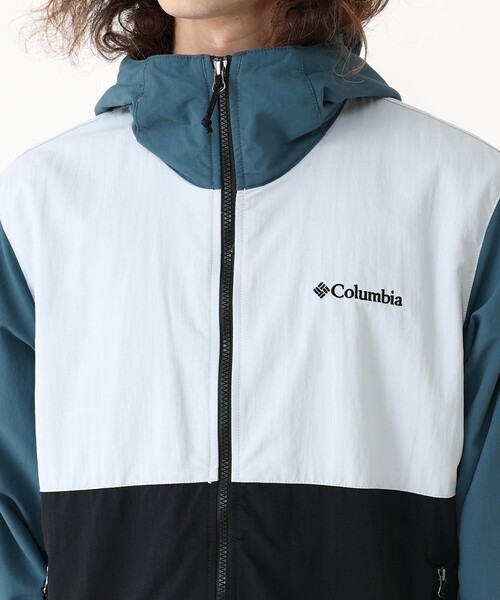 Columbia（コロンビア）の「撥水 UVカット Columbia／メンズ ヴィザボナパスII ジャケット／コロンビア（ナイロンジャケット・メンズ・ネイビー/ボルドー/ブラック/グリーン/ブラウン/ベージュ/グリーン系その他/ブルー/グレー/ブルー系その他/ライトブラウン/ダークグリーン・S/L/XL/M）」の17枚目の写真