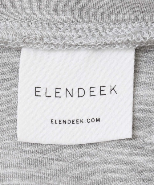ELENDEEK（エレンディーク）の「ELENDEEK　TUCK HEM CROPPED CS（その他トップス・レディース・オフホワイト/グレー・FREE）」の9枚目の写真