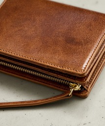 A_W（アウ）の「折財布 二つ折り メンズ コンパクト 本革 レザー 大容量 AP-002（財布）」