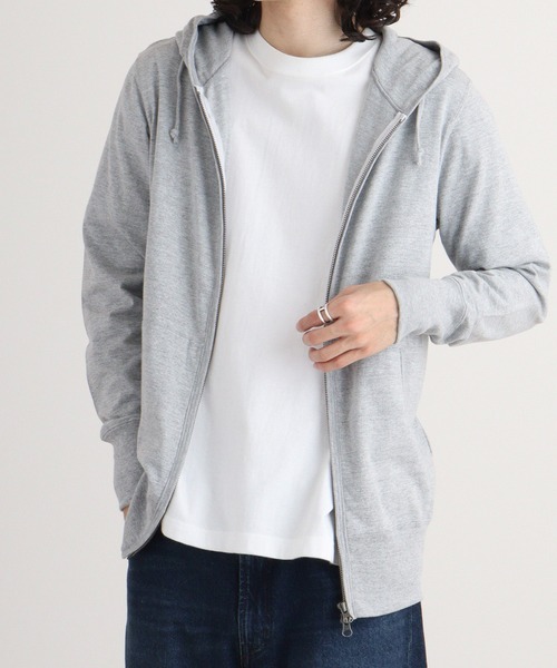 TRUSS(トラス)の「TRUSS ジャージージップパーカ(パーカー・メンズ・ネイビー/ヘザーグレー/オフホワイト/ブラック・S/XL/M/L/XS)」の18枚目の写真