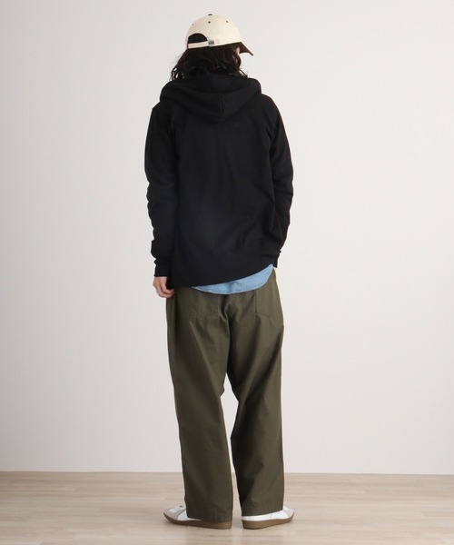 TRUSS(トラス)の「TRUSS ジャージージップパーカ(パーカー・メンズ・ネイビー/ヘザーグレー/オフホワイト/ブラック・S/XL/M/L/XS)」の12枚目の写真