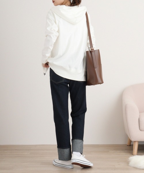 TRUSS(トラス)の「TRUSS ジャージージップパーカ(パーカー・メンズ・ネイビー/ヘザーグレー/オフホワイト/ブラック・S/XL/M/L/XS)」の22枚目の写真