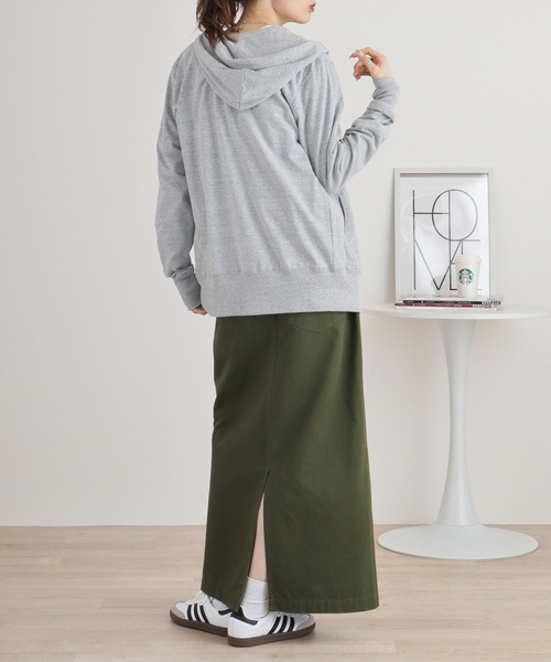 TRUSS(トラス)の「TRUSS ジャージージップパーカ(パーカー・メンズ・ネイビー/ヘザーグレー/オフホワイト/ブラック・S/XL/M/L/XS)」の17枚目の写真
