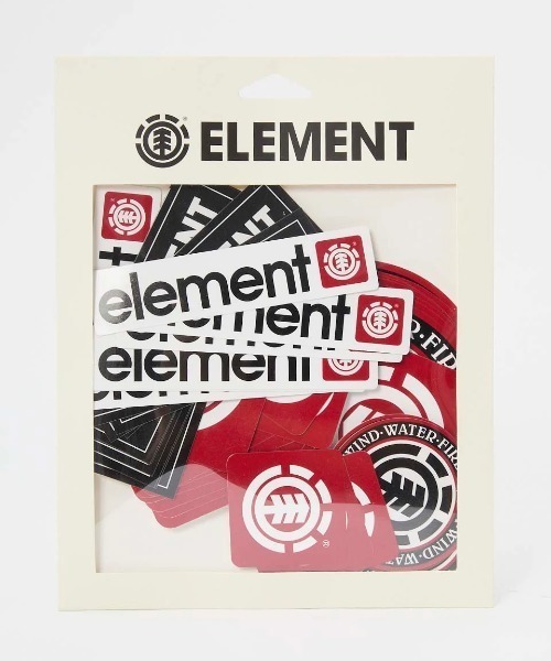 ELEMENT(エレメント)の「ELEMENT メンズ PERMANENT STICKER PA ステッカー 【2024年秋冬モデル】/エレメントステッカーパック(ステッカー/テープ・メンズ・マルチ・FREE)」の1枚目の写真