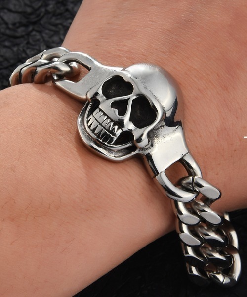 激レア!/PEACE NOW/スカルキーストラップ/ブレスレット/2点セット 激