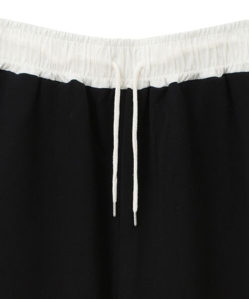 Green　Parks（グリーンパークス）の「ウエスト配色切替スウェットパンツ（スウェットパンツ・レディース・ブラック/グレー・FREE）」の11枚目の写真