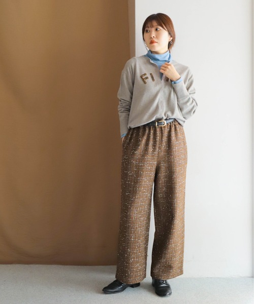 LEMAIRE & SUNSPELL リブタートルネック ネイビー XS ウール混リブ タートルネックP/O | NOMBRE IMPAIR