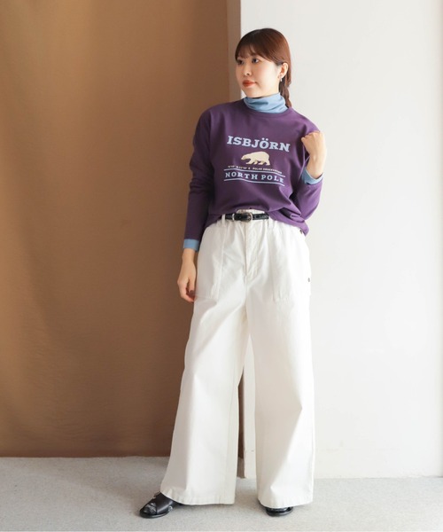 LEMAIRE & SUNSPELL リブタートルネック ネイビー XS ウール混リブ タートルネックP/O | NOMBRE IMPAIR