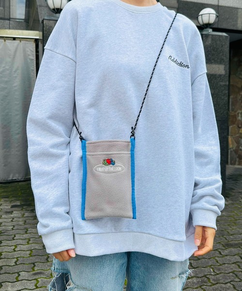 FRUIT OF THE LOOM（フルーツオブザルーム）の「FRUIT OF THE LOOM / FTL FREECE SHOULDER BAG / 80677800（ショルダーバッグ・レディース・オレンジ/グリーン/ピンク/ブラウン/ネイビー/グレー・ONESIZE）」の15枚目の写真
