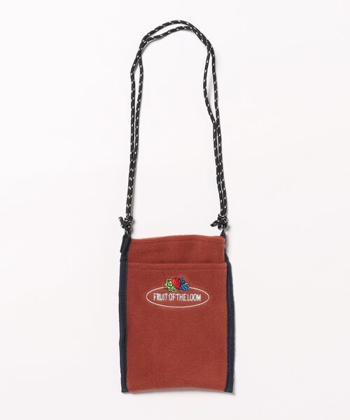 FRUIT OF THE LOOM（フルーツオブザルーム）の「FRUIT OF THE LOOM / FTL FREECE SHOULDER BAG / 80677800（ショルダーバッグ・レディース・オレンジ/グリーン/ピンク/ブラウン/ネイビー/グレー・ONESIZE）」の11枚目の写真