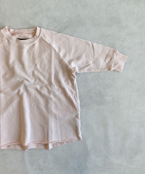 BIG FIELD（ビッグフィールド）の「ピグメントラグランワンピース（ワンピース・キッズ・レッド/カーキ/サンドベージュ・120/110/100/90/150/140/130）」の9枚目の写真