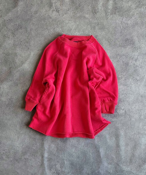 BIG FIELD（ビッグフィールド）の「ピグメントラグランワンピース（ワンピース・キッズ・レッド/カーキ/サンドベージュ・120/110/100/90/150/140/130）」の12枚目の写真