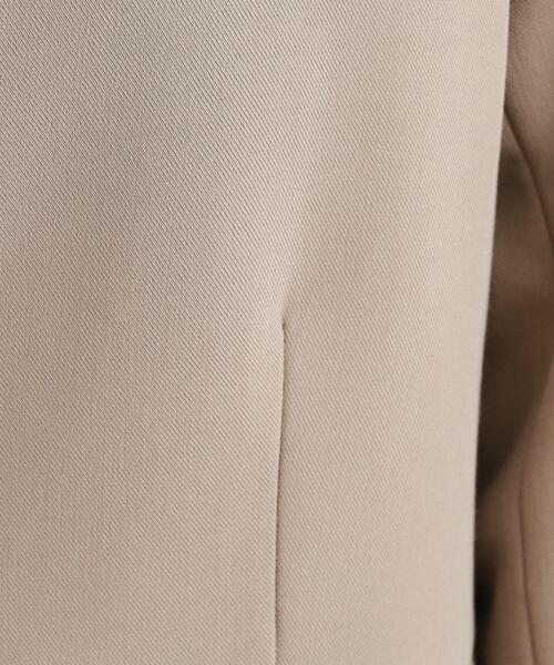 DRESKIP（ドレスキップ）の「◆【洗える/S-LL/セットアップ可/通勤/セレモニー】カラーレスジャケット（ノーカラージャケット・レディース・ベージュ/ブラック/チャコールグレー・03/02/01/04）」の4枚目の写真