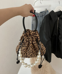 prose verse | パールハンドルレオパードショルダーバッグ(ショルダーバッグ)