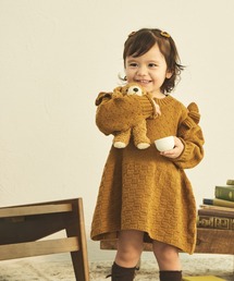 sea and shells by pairmanon | 【sea and shells by pairmanon】肩フリル 切り替え ニット ワンピース(その他ベビーウェア)